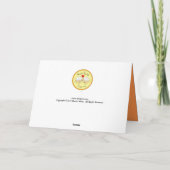 Spooky Bat Sweet - Halloween Wenskaart Kaart (Achterkant)