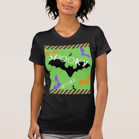 Spooky Bat T-Shirt (Voorkant)