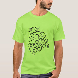 Spooky Bats en Boo Halloween Design T-shirt