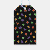 Spooky Bats & Geesten Gelukkig Halloween Cadeaulabel (Achterkant)