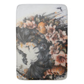 Spooky Bats Halloween Bath Mat (Voorkant Verticaal)