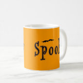 Spooky Bats Halloween Design Koffiemok (Voorkant rechts)