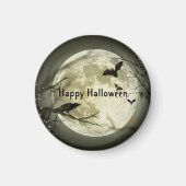 Spooky Bats Halloween Magneet (Voorkant)