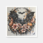 Spooky Bats Halloween Papieren servetten (Voorkant)