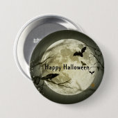 Spooky Bats Halloween Ronde Button 7,6 Cm (Voorkant /achterkant)