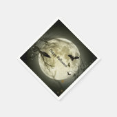 Spooky Bats Halloween Servet (Hoek)