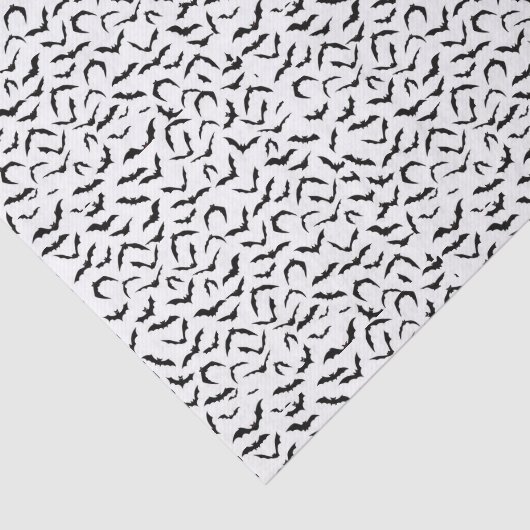 Spooky Bats Tissue Paper Tissuepapier (Detail)