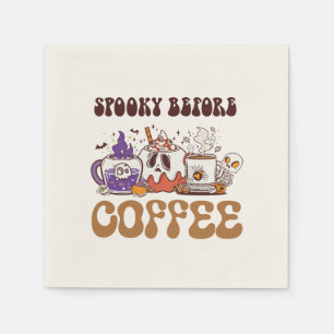 Spooky Before Coffee beroemd gemaakt door Funny Gh Servet