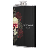 Spooky Best man bruidsjonkers cadeau bruiloft guns Heupfles (Links)