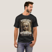 Spooky bezeten pop 80s horror film t-shirt (Voorkant volledig)