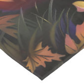 Spooky Bichon Frise Halloween heks en pompoen Tafelkleed (Gekanteld)