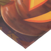 Spooky Biewer Terriër Halloween Heks en Pompoen Tafelkleed (Gekanteld)