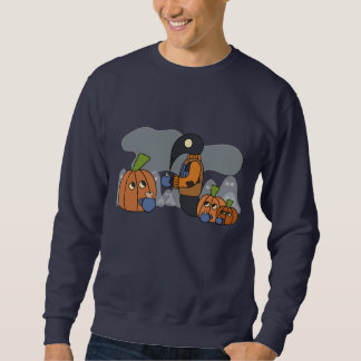 Spooky bird monster thee trui