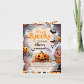 Spooky Birthday Invitation Editable Digital Down (Voorkant)