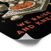 Spooky Biscuits Club Cat, Grappig Halloween Bakken Poster (Hoek)