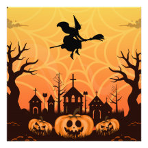Spooky Black Cat Halloween Design – Modern Minimal