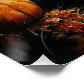 Spooky Black Cat Halloween Perfect Poster (Hoek)