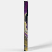 SPOOKY BLACK CAT MET GROENE OGEN EN KANDLE Case-Mate iPhone CASE (Achterkant / Rechts)