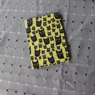 Spooky Black Cats Briefkaart