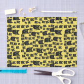 Spooky Black Cats Tissuepapier (Craft)