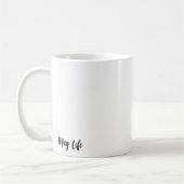 Spooky Black Celestial Snake Design Koffiemok (Links)