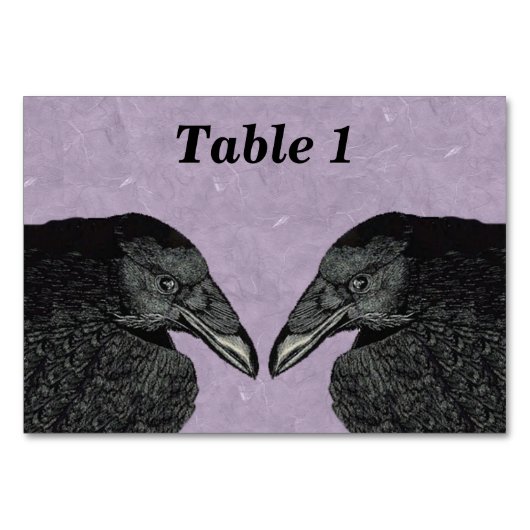 Spooky Black Crow Raven Face Kaart (Achterkant)