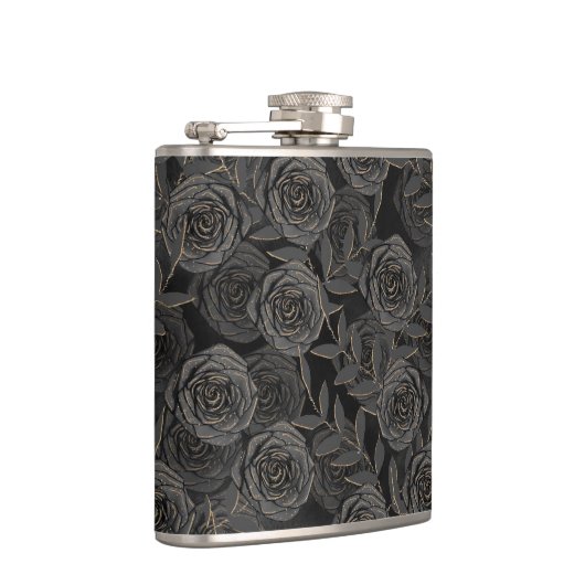 SPOOKY BLACK HALLOWEEN ROZEN HEUPFLES (Rechts)