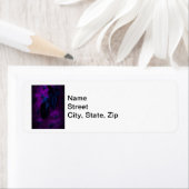 Spooky Black Material Roos, Black Spiers Etiket (Insitu)