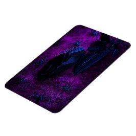 Spooky Black Material Roos, Black Spiers Magneet