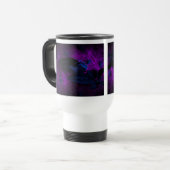 Spooky Black Material Roos, Black Spiers Reisbeker (Voorkant links)