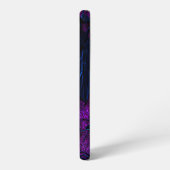 Spooky Black Material Roos, Black Spiers Samsung Galaxy Hoesje (Linkerkant)