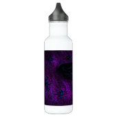 Spooky Black Material Roos, Black Spiers Waterfles (Links)