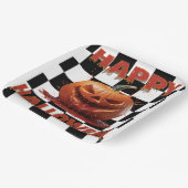 Spooky Bloody Pumpkin Halloween Papieren Bordje (Gebogen)