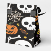 Spooky Bones And Skeletons For Halloween Bedankdoosjes (Achterkant)
