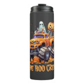 Spooky Boo Crew voor Kids Ghoul Gang Halloween Thermosbeker (Voorkant)