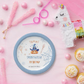 Spooky Boo Day Halloween Boy Birthday Bord (Feest)