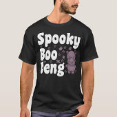 Spooky Boo Deng Funny Boo Deng T-shirt (Voorkant)