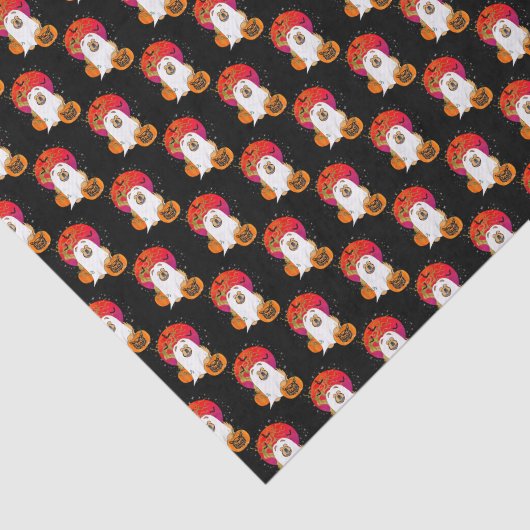 SPOOKY BOO-DOG - Papier voor weefsel (Detail)