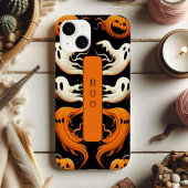 Spooky Boo Ghost Ghoul Jack Halloween Sinaasappel  Case-Mate iPhone Case