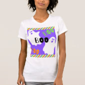 Spooky Boo Ghost T-shirt (Voorkant)