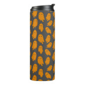 Spooky Boo Ghost Thermal Tumbler Thermosbeker (Gedraaid links)