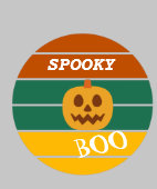 Spooky Boo Kids Halloween (Kraag)