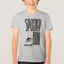 Spooky Boo Kinder Halloween Shirt