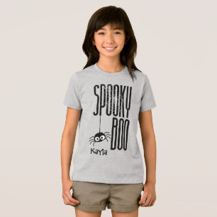 Spooky Boo Kinder Halloween Shirt