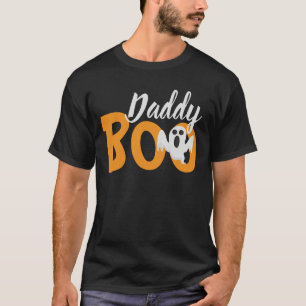 Spooky Boo pompoen jack-o-lantaarn Halloween Daddy T-shirt