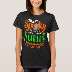 Spooky Boo Pumpkin Halloween Tante Giftidea T-shirt
