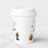 Spooky Boo Schattigee Halloween Ghost Verjaardag D Papieren Bekers (Links)
