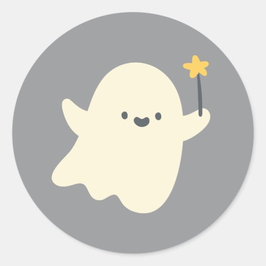Spooky Boo Sticker (Voorkant)