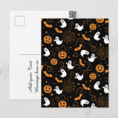 Spooky Boo-tiful Night Feestdagenkaart (Voorkant / Achterkant)