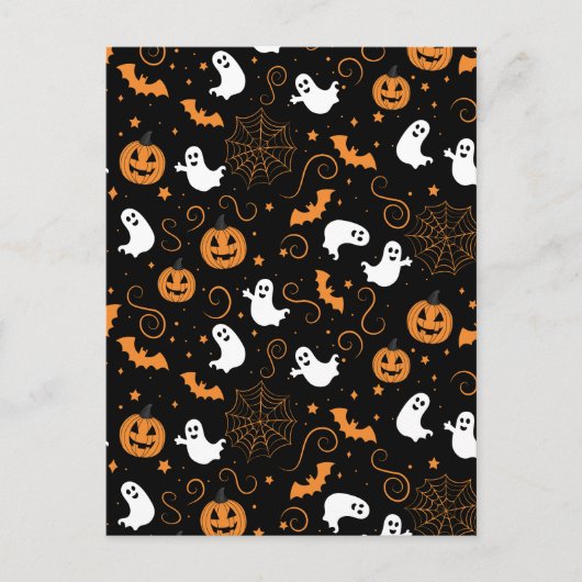 Spooky Boo-tiful Night Feestdagenkaart (Voorkant)